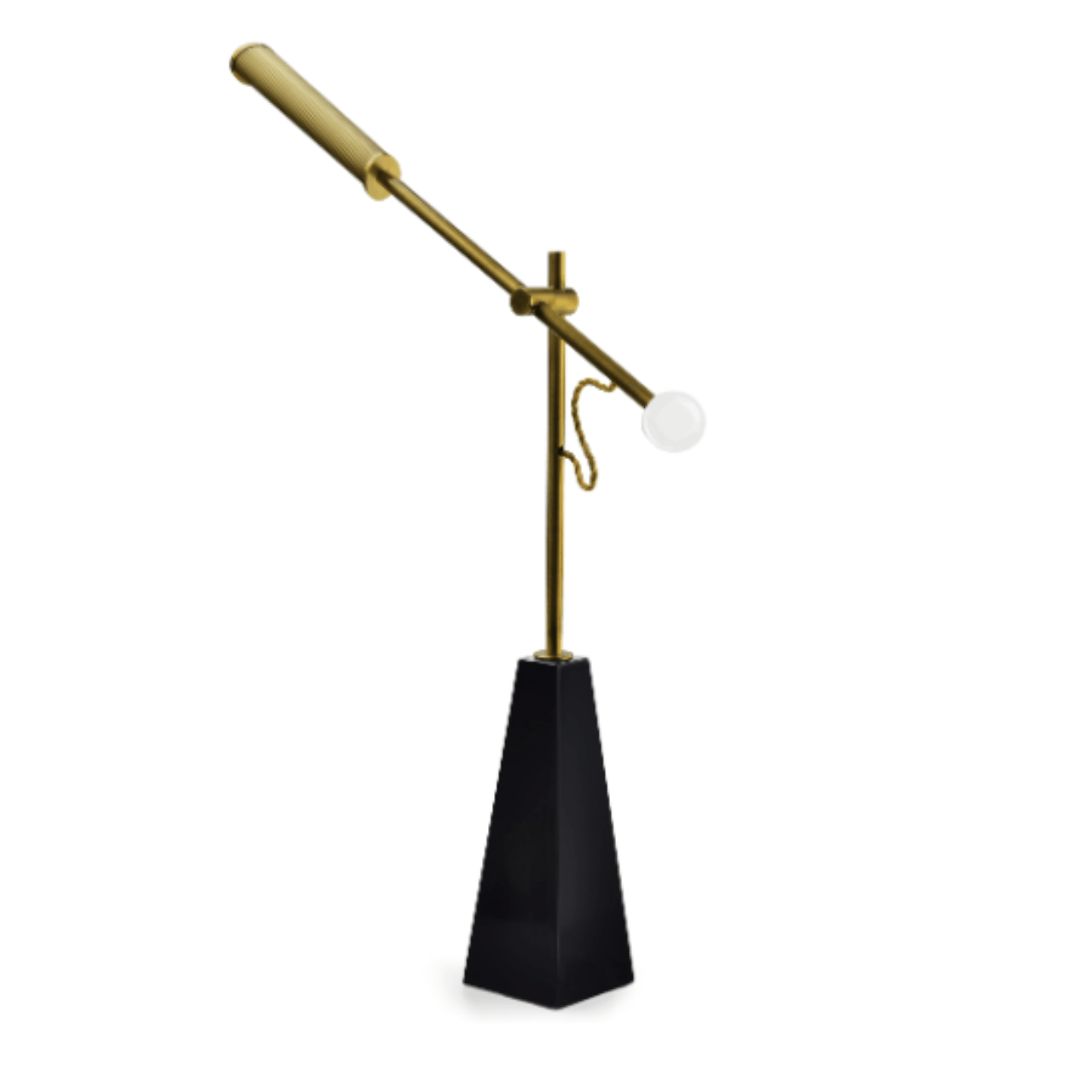 Lampe à poser en céramique noire Goldie - MARIONI - La Maison Milanaise02822C