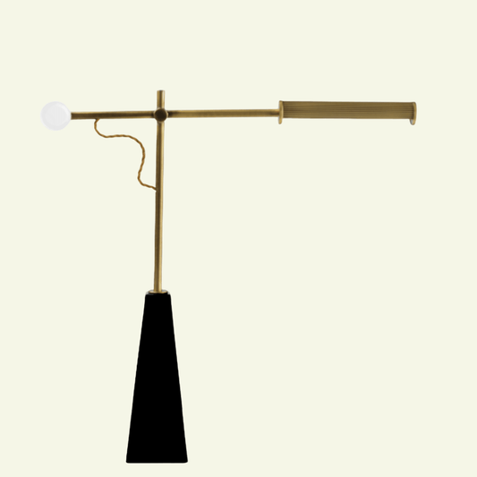 Lampe à poser en céramique noire Goldie - MARIONI - La Maison Milanaise02822C
