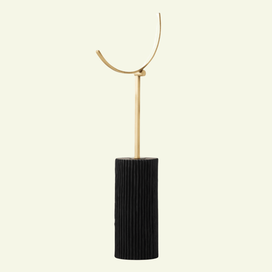 Lampe à poser en céramique noire Malibu - MARIONI - La Maison Milanaise02930A