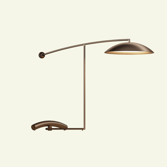 Lampe à poser Orbit – Design sculptural en laiton - LUMEN CENTER - La Maison MilanaiseORB175Bronze 175