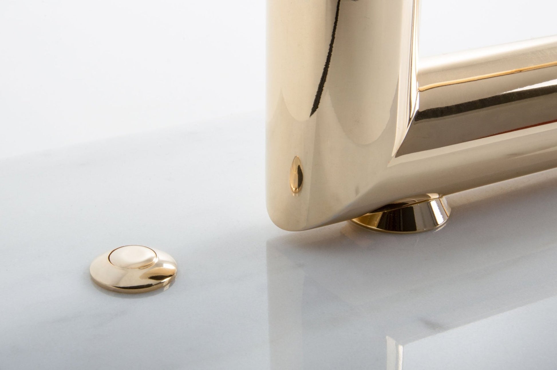 Lampe à poser Quadro – Laiton & Marbre - LUMEN CENTER - La Maison MilanaiseQUADL154B7Or 24 carats