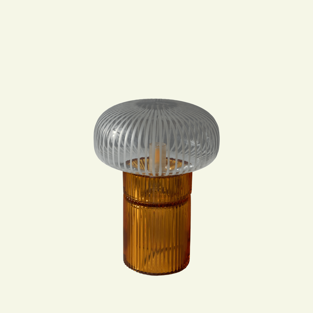 Lampe Nina cristal soufflé à la main, design raffiné - STUDIO BOJOLA - La Maison MilanaiseNINAP