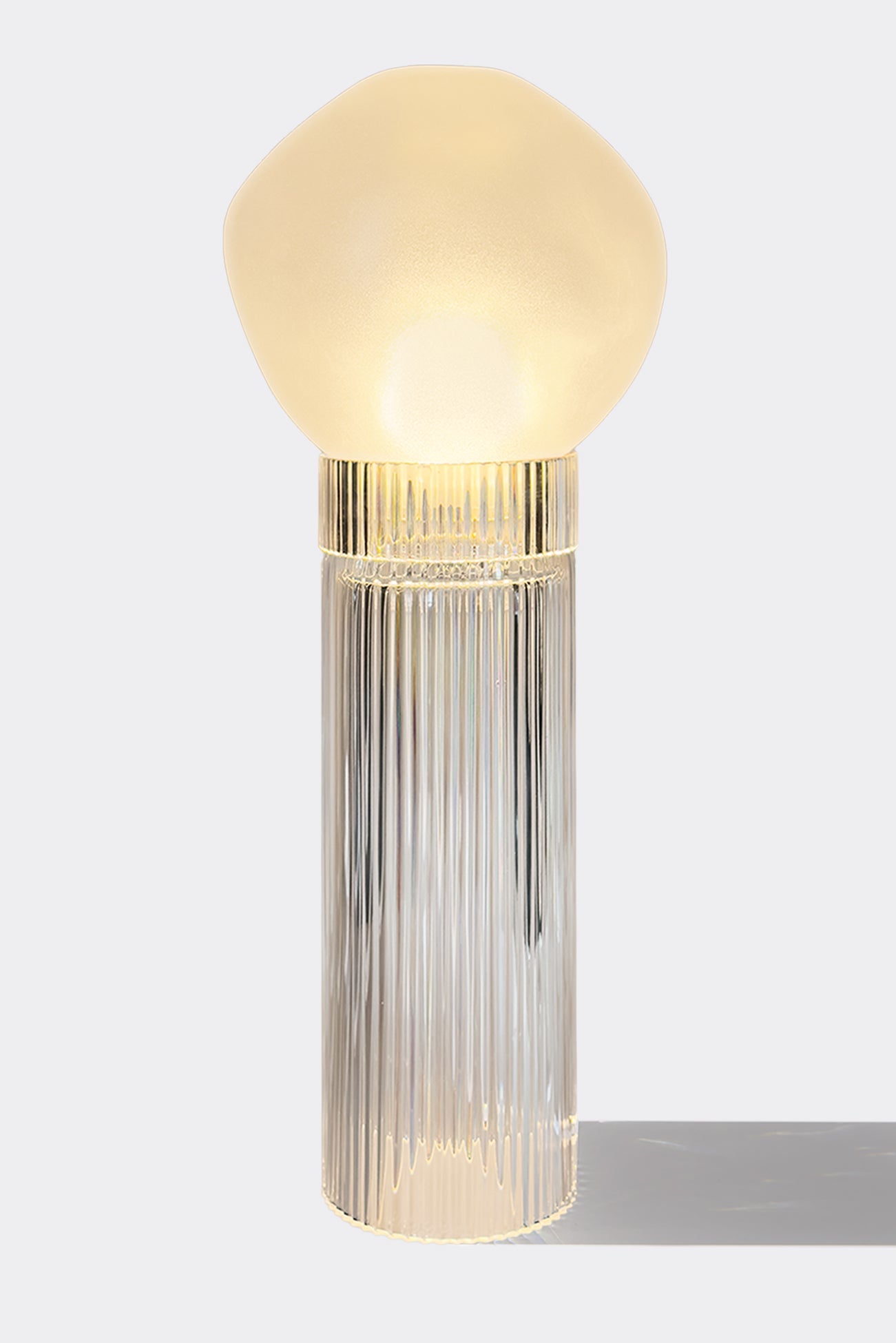 Lampe Onna Nuvola en cristal soufflé et gravé à la main - STUDIO BOJOLA - La Maison MilanaiseONNANUVOLAMATBlanc et Blanc Mat