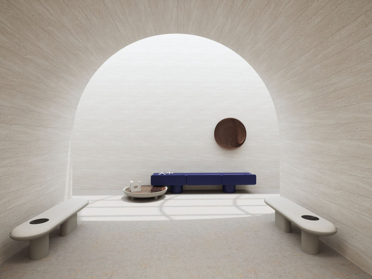 Meuble MARTE 3 – Rangement design italien aux lignes sculpturales - ULTRA MOBILI - La Maison MilanaiseSMR3.BRBronze