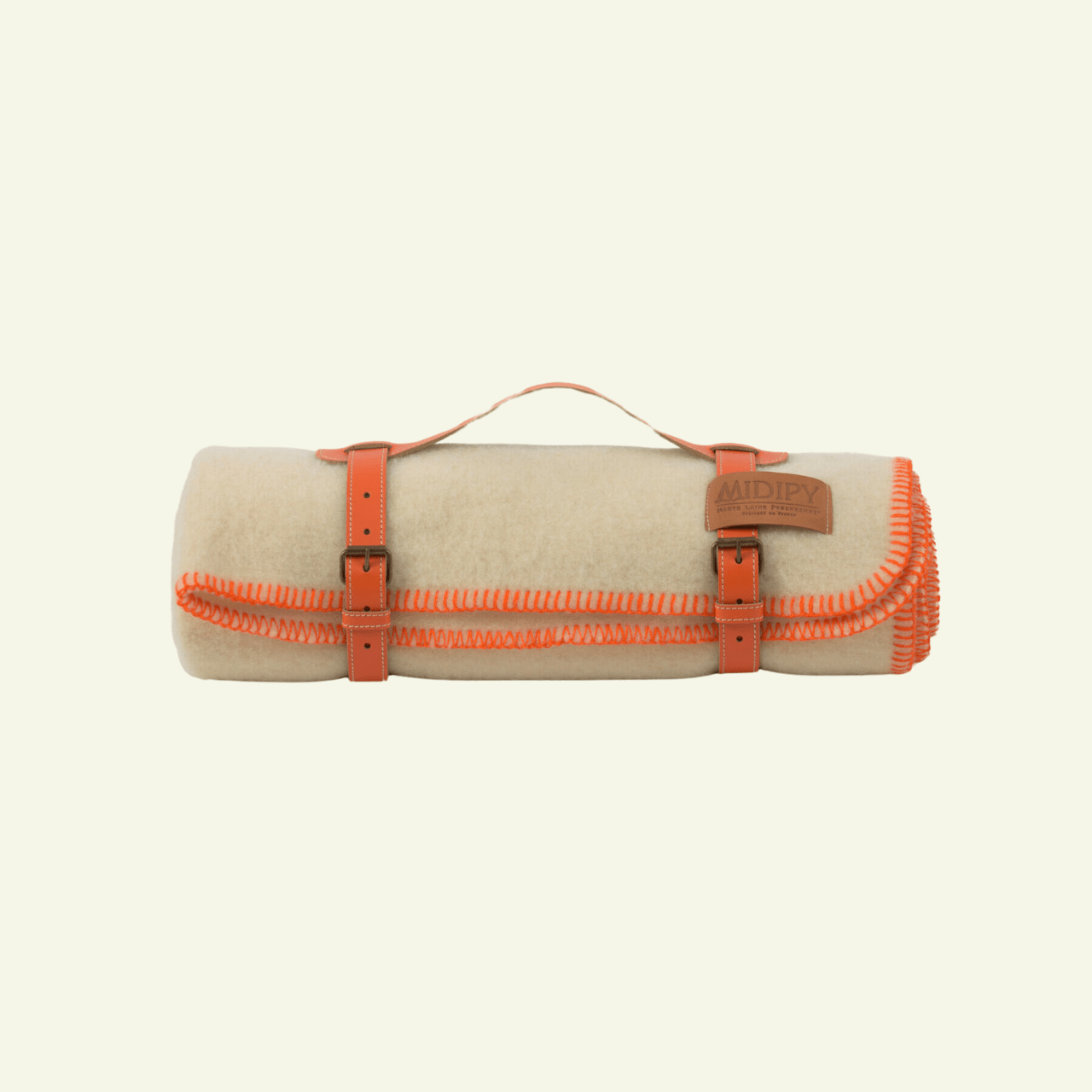 Plaid 100% Laine haute qualité française Lustou - MIDIPY - La Maison MilanaiseCarminSans porte - plaid
