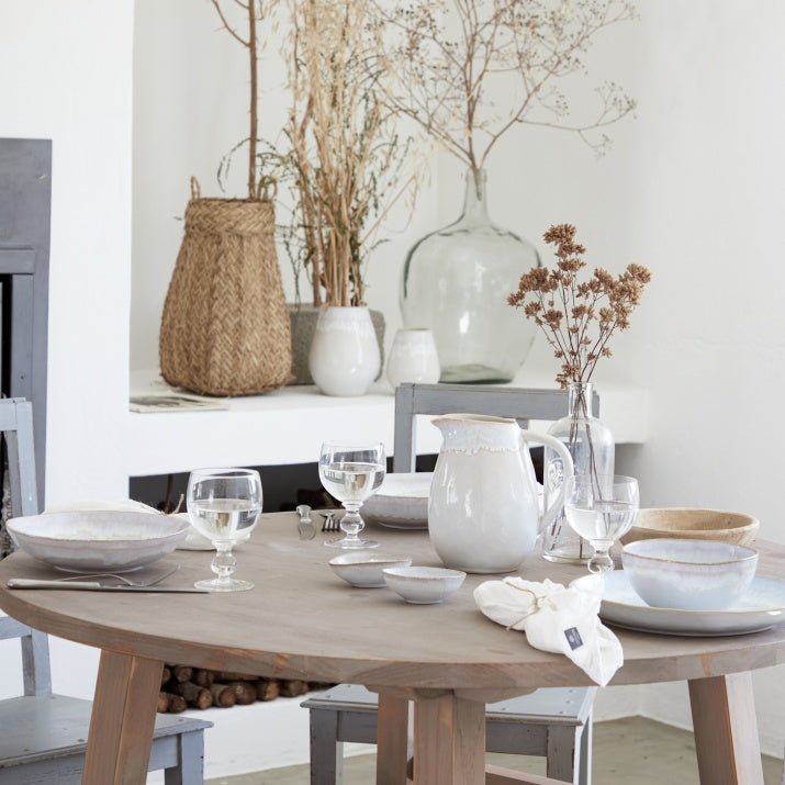 Plat ovale en grès fin Brisa - COSTA NOVA - La Maison MilanaiseGOA411BLEUBleu