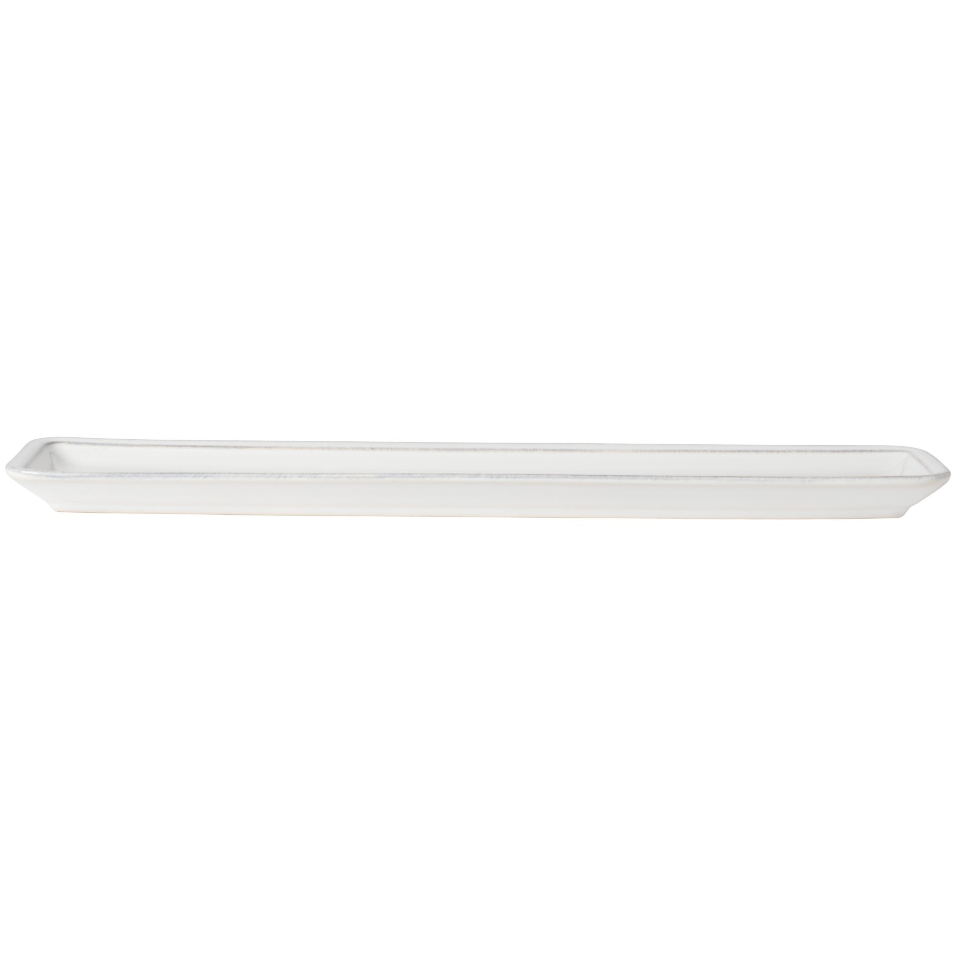 Plat rectangulaire blanc en grés fin Friso - COSTA NOVA - La Maison MilanaiseFIR311FRISOMoyen 30.6cm x 15.2cm H1.8cm