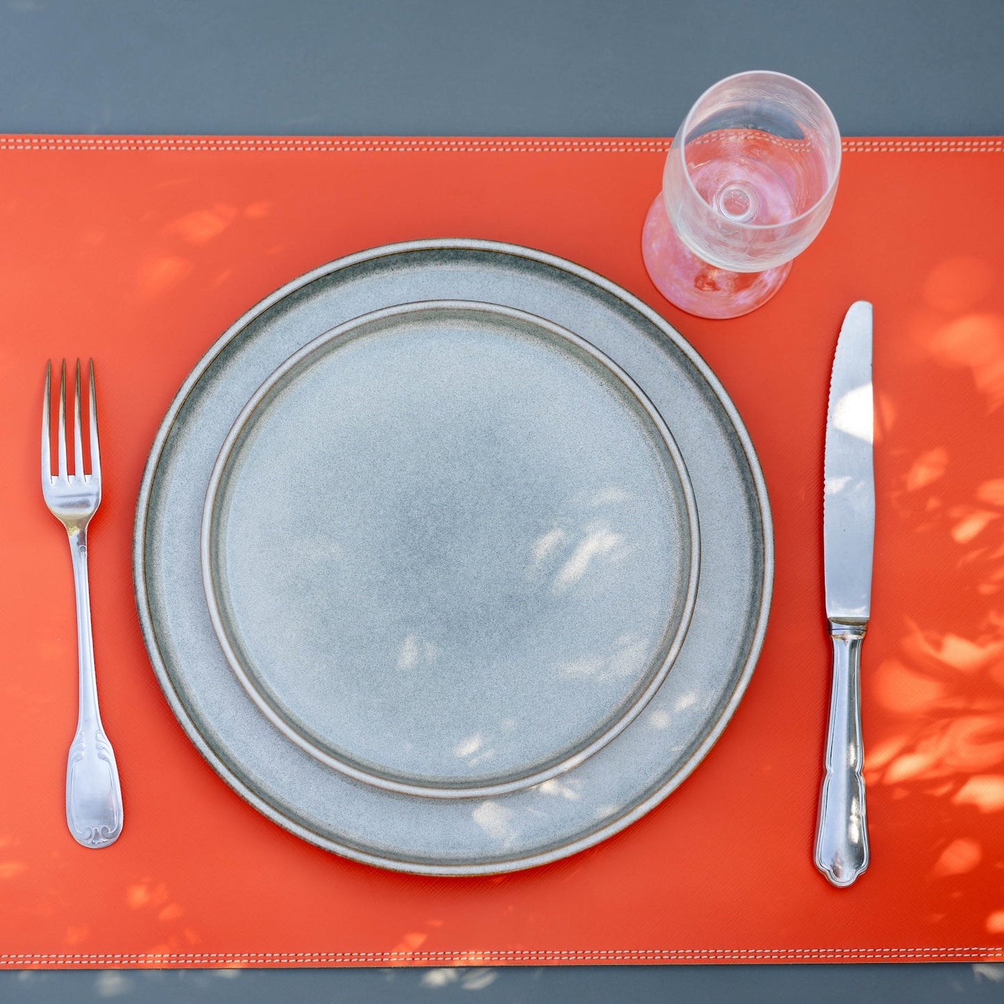 Set de table en cuir Gassin - MIDIPY - La Maison MilanaiseSETDETABLEGASSIN - 1Camel