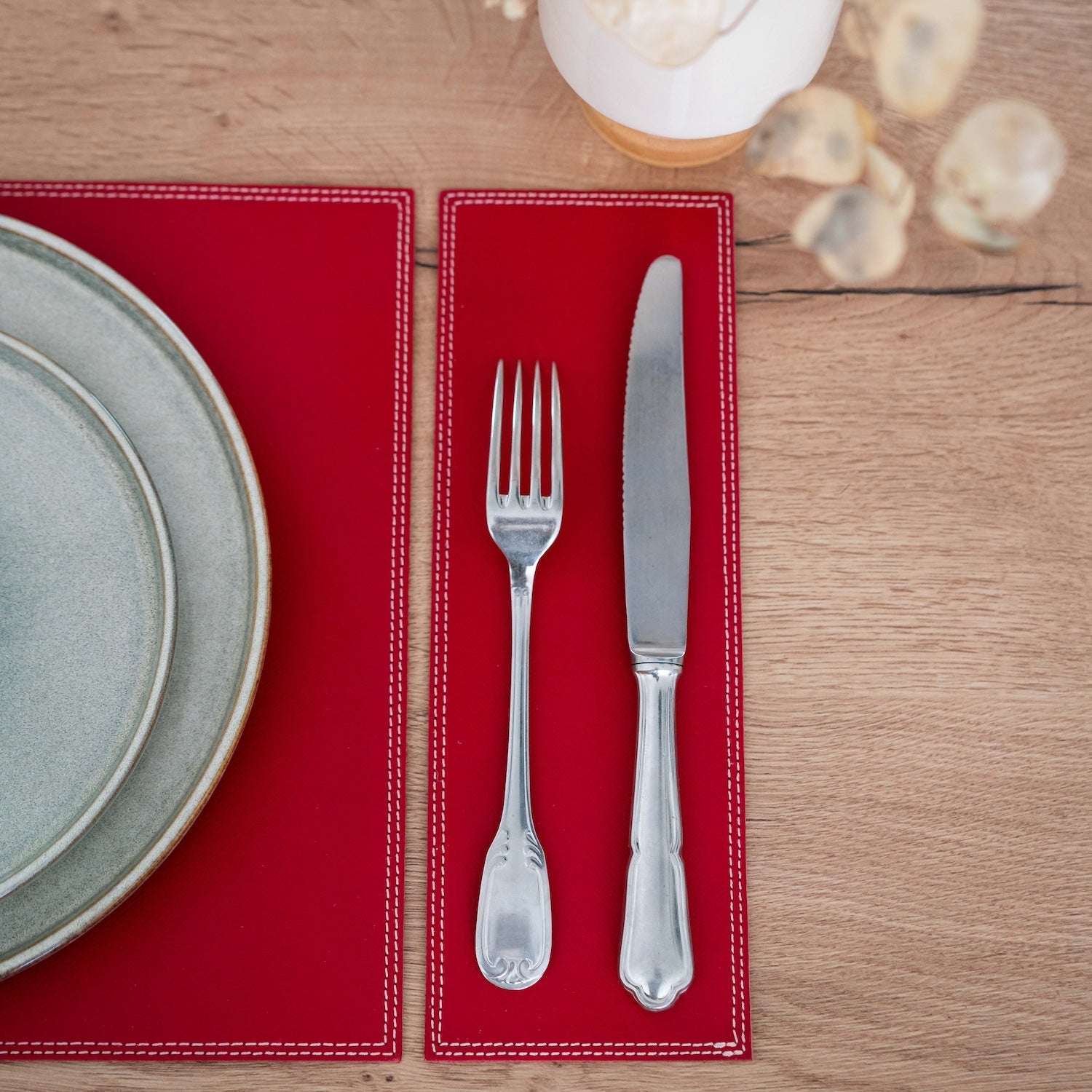Set de table en cuir Grimaud - MIDIPY - La Maison MilanaiseSETDETABLEGRIMAUDEBENEEbène