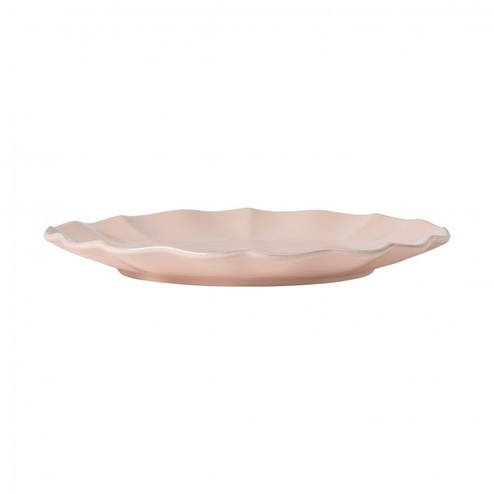 Sous assiettes bord à volants en grès fin Rosa, lot de 6 - COSTA NOVA - La Maison MilanaiseDAP281B6 Sous Assiettes Ø28.2cm H3.1cmBlanc