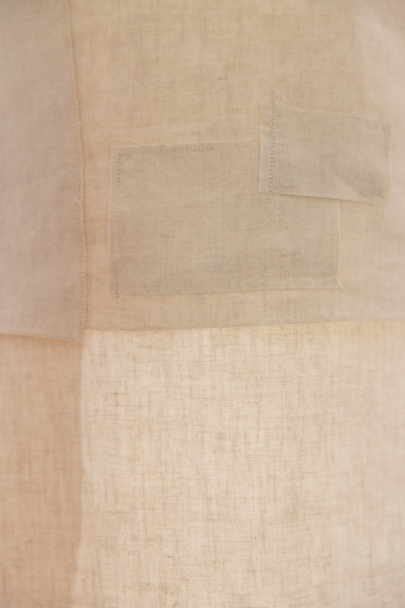 Suspension Ø36cm APLASME – Lin naturel et chanvre upcyclé - STUDIO ECHO - La Maison MilanaiseSUSPAPLASMEØ36A3 pans1Sans câble