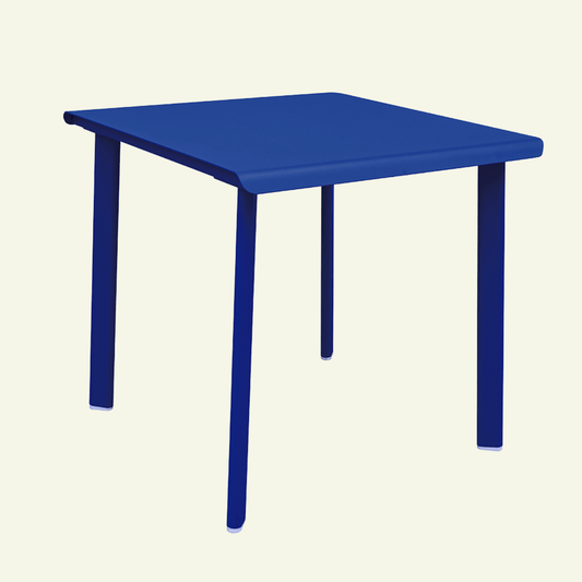 Table 2 personnes en aluminium Design et fabrication française - ALLURE D'AZUR - La Maison Milanaise582016LAGUNELagune70x70xH73cm