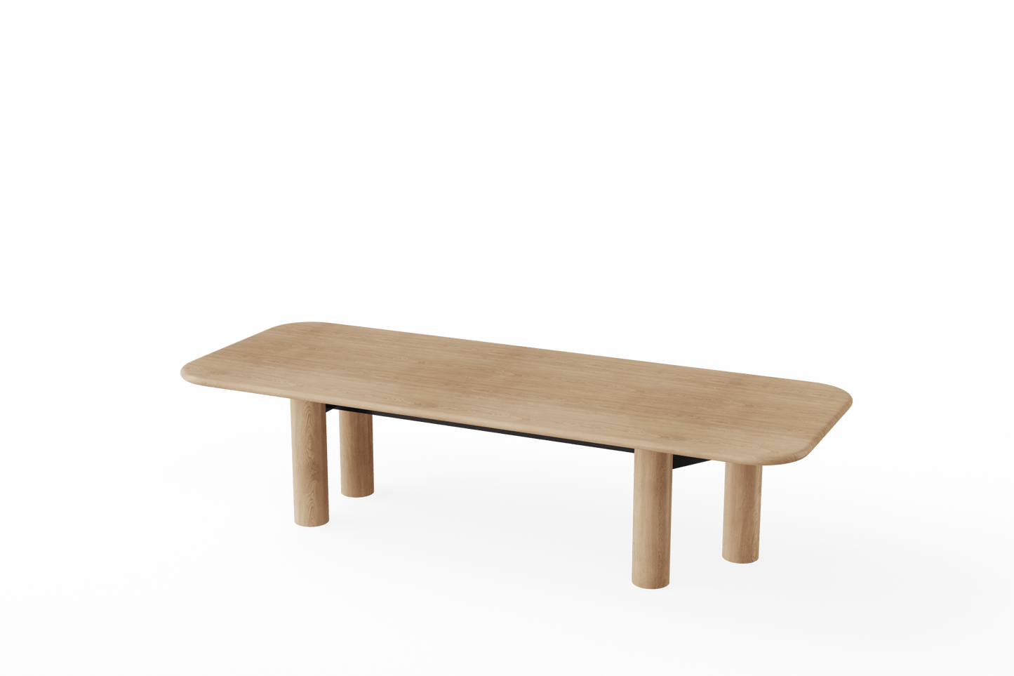 Table ARES 300 en chêne massif – Lignes sculpturales pour grands espaces élégants - ULTRA MOBILI - La Maison MilanaiseTAR300RNChêne naturel