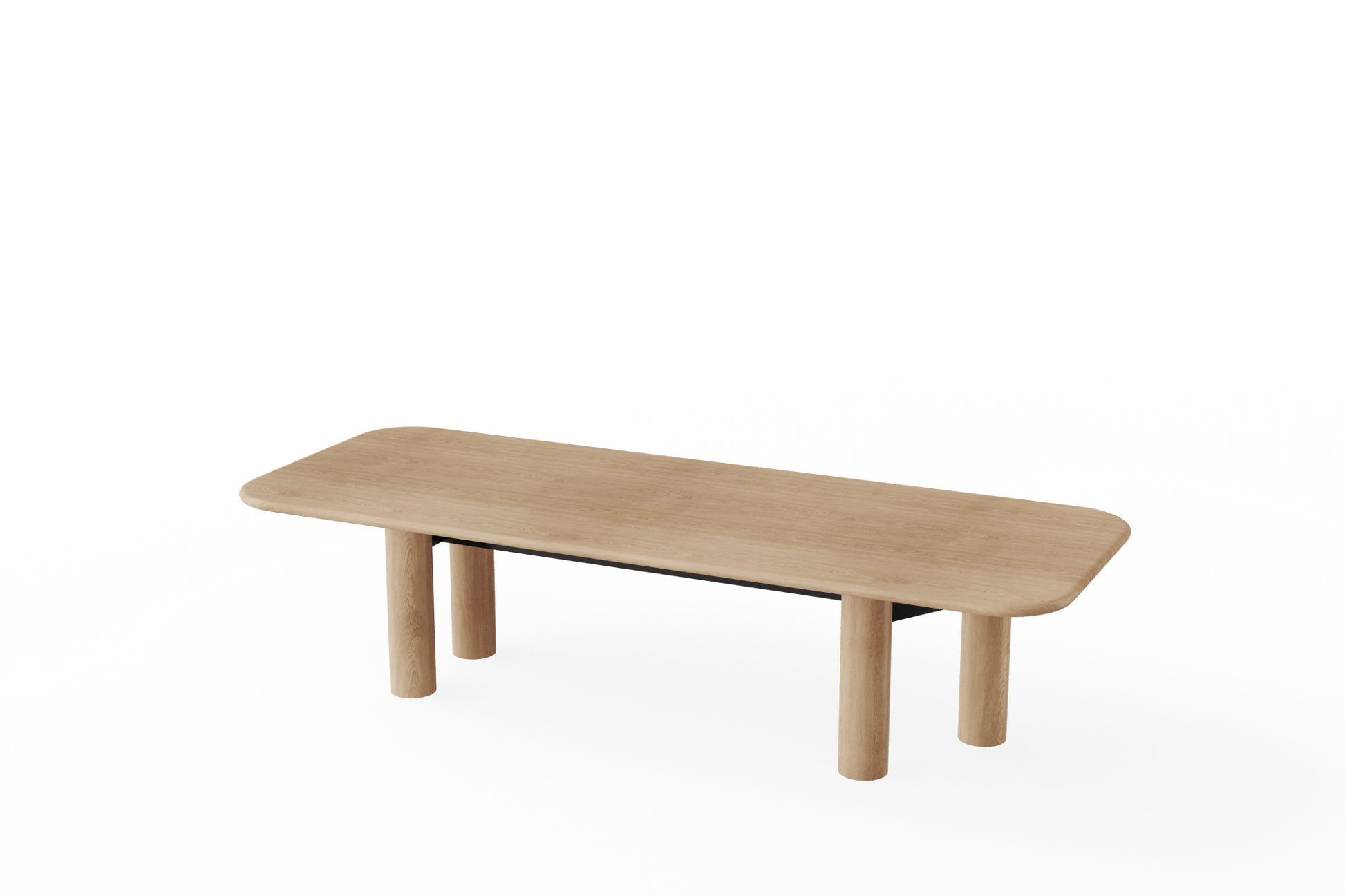 Table ARES 300 en chêne massif – Lignes sculpturales pour grands espaces élégants - ULTRA MOBILI - La Maison MilanaiseTAR300RNChêne naturel