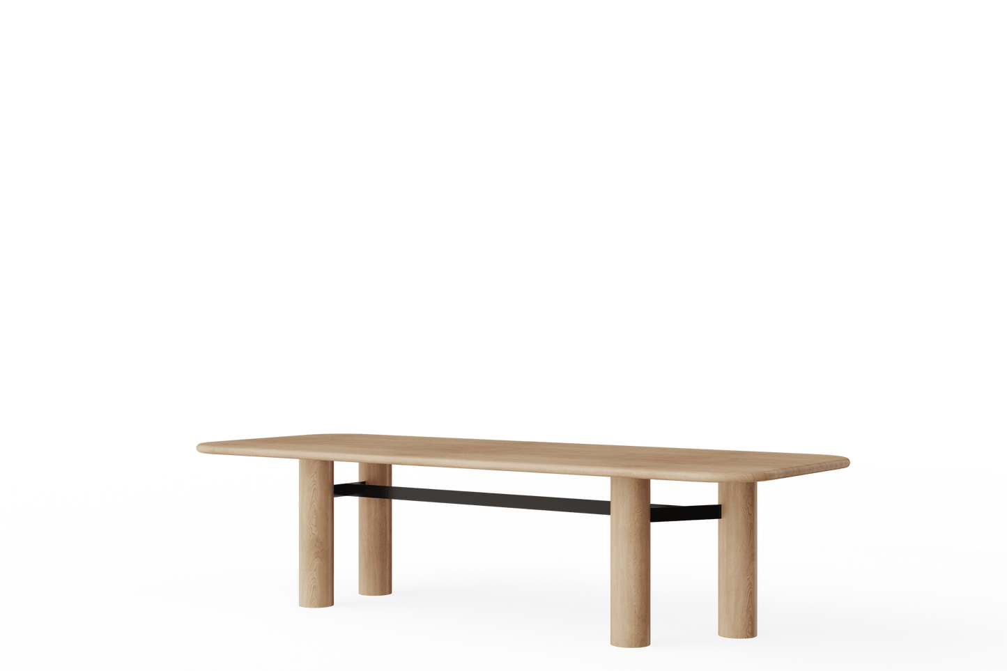 Table ARES 300 en chêne massif – Lignes sculpturales pour grands espaces élégants - ULTRA MOBILI - La Maison MilanaiseTAR300RNChêne naturel