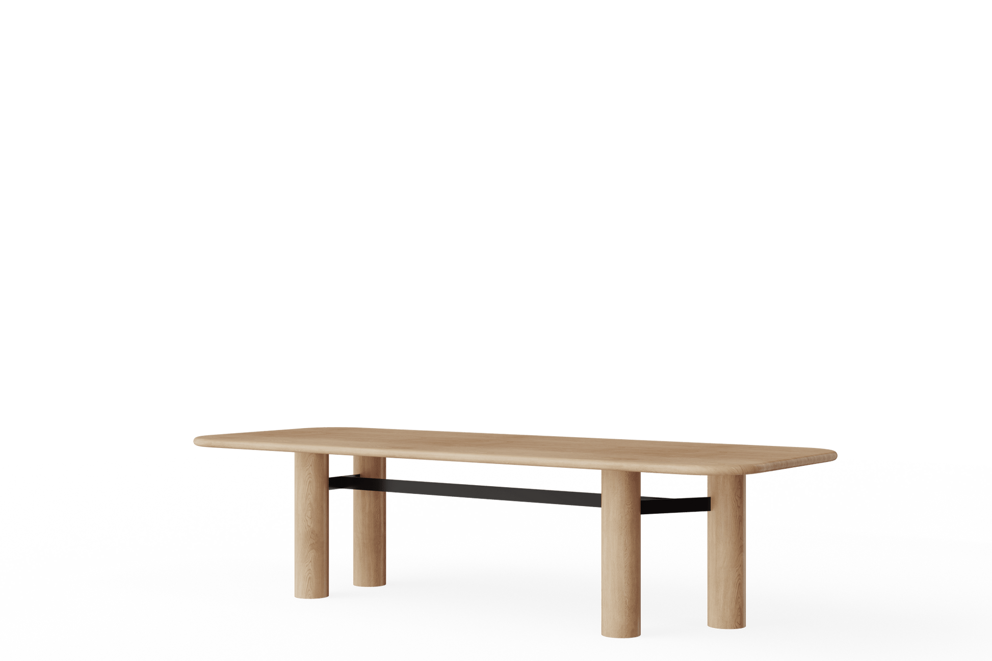 Table ARES 300 en chêne massif – Lignes sculpturales pour grands espaces élégants - ULTRA MOBILI - La Maison MilanaiseTAR300RNChêne naturel