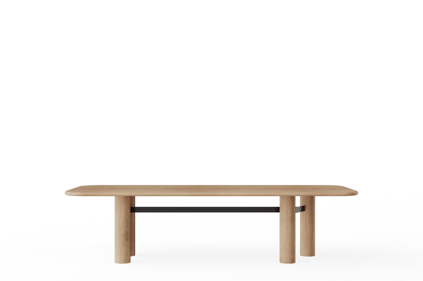 Table ARES 300 en chêne massif – Lignes sculpturales pour grands espaces élégants - ULTRA MOBILI - La Maison MilanaiseTAR300RBChêne noir