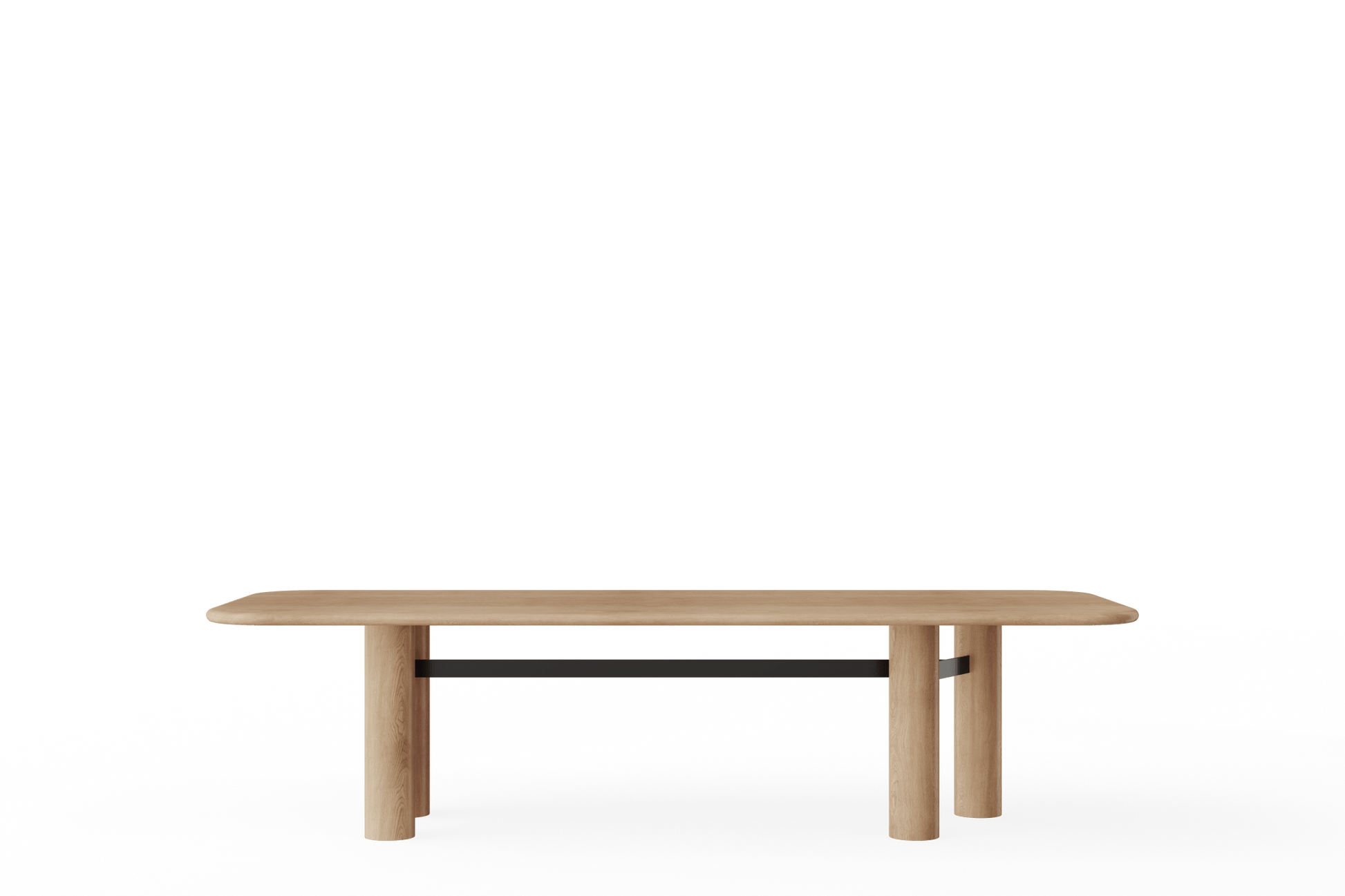Table ARES 300 en chêne massif – Lignes sculpturales pour grands espaces élégants - ULTRA MOBILI - La Maison MilanaiseTAR300RBChêne noir