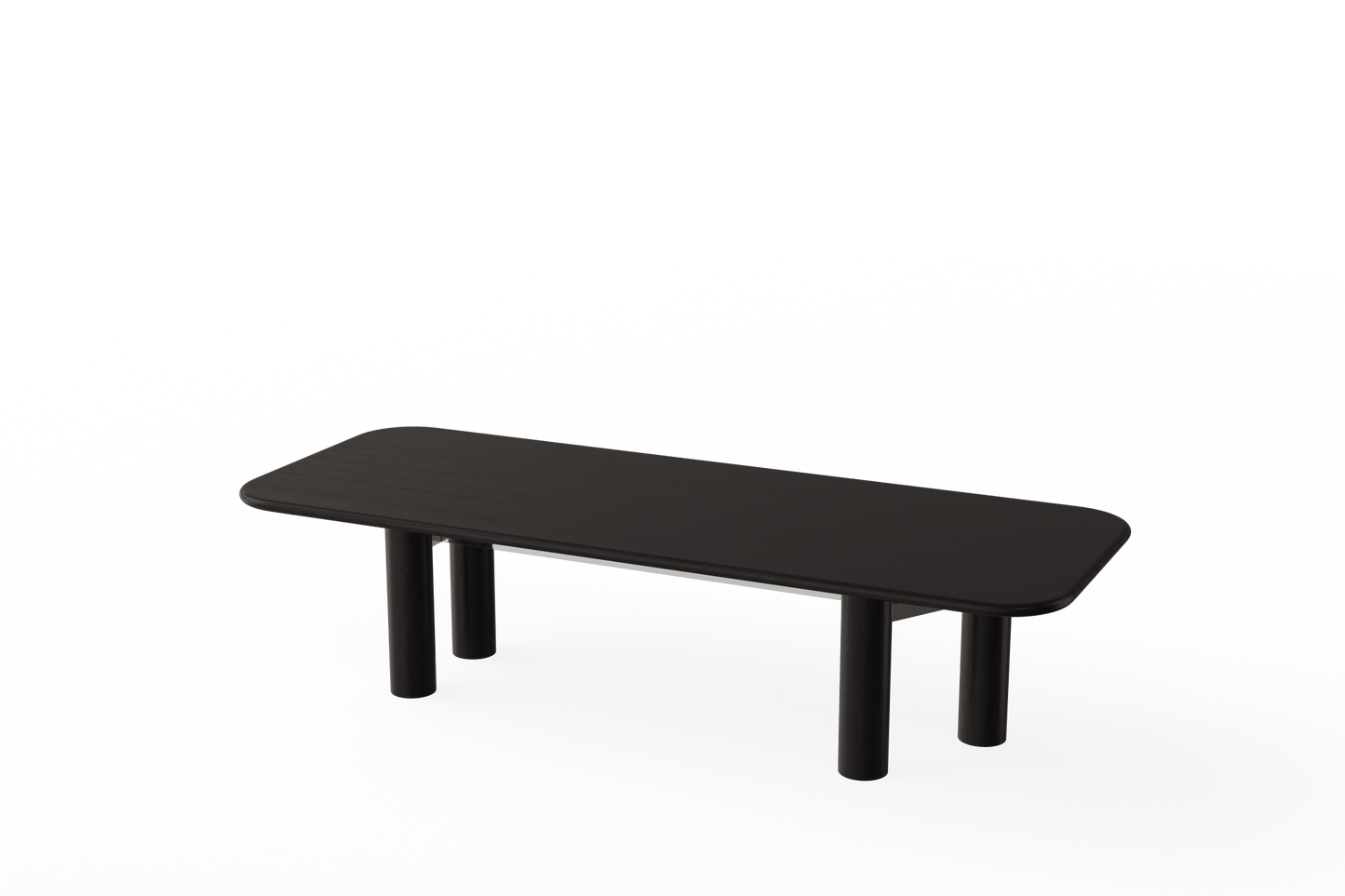 Table ARES 300 en chêne massif – Lignes sculpturales pour grands espaces élégants - ULTRA MOBILI - La Maison MilanaiseTAR300RBChêne noir