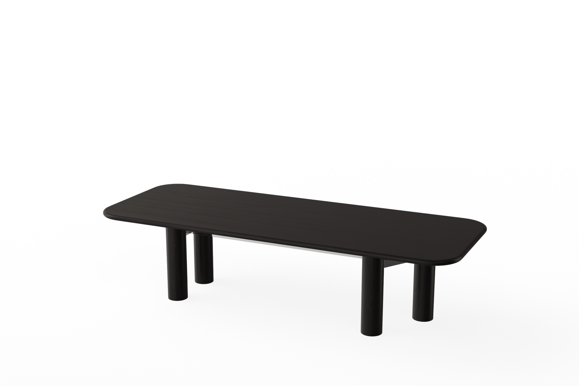 Table ARES 300 en chêne massif – Lignes sculpturales pour grands espaces élégants - ULTRA MOBILI - La Maison MilanaiseTAR300RBChêne noir