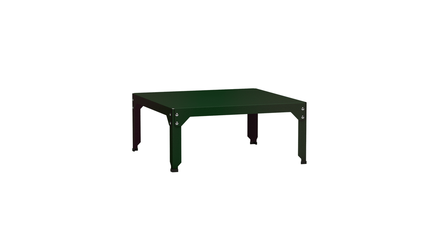 Table basse carrée en acier galvanisé 79cm Hegoa - MATIERE GRISE - La Maison MilanaiseTABLEBASSE79HEGOA76Jekyll 12335cm