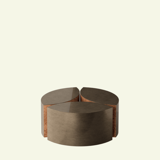 Table basse JEANJEAN – Design graphique - ULTRA MOBILI - La Maison MilanaiseTJNJ - 1Bronze