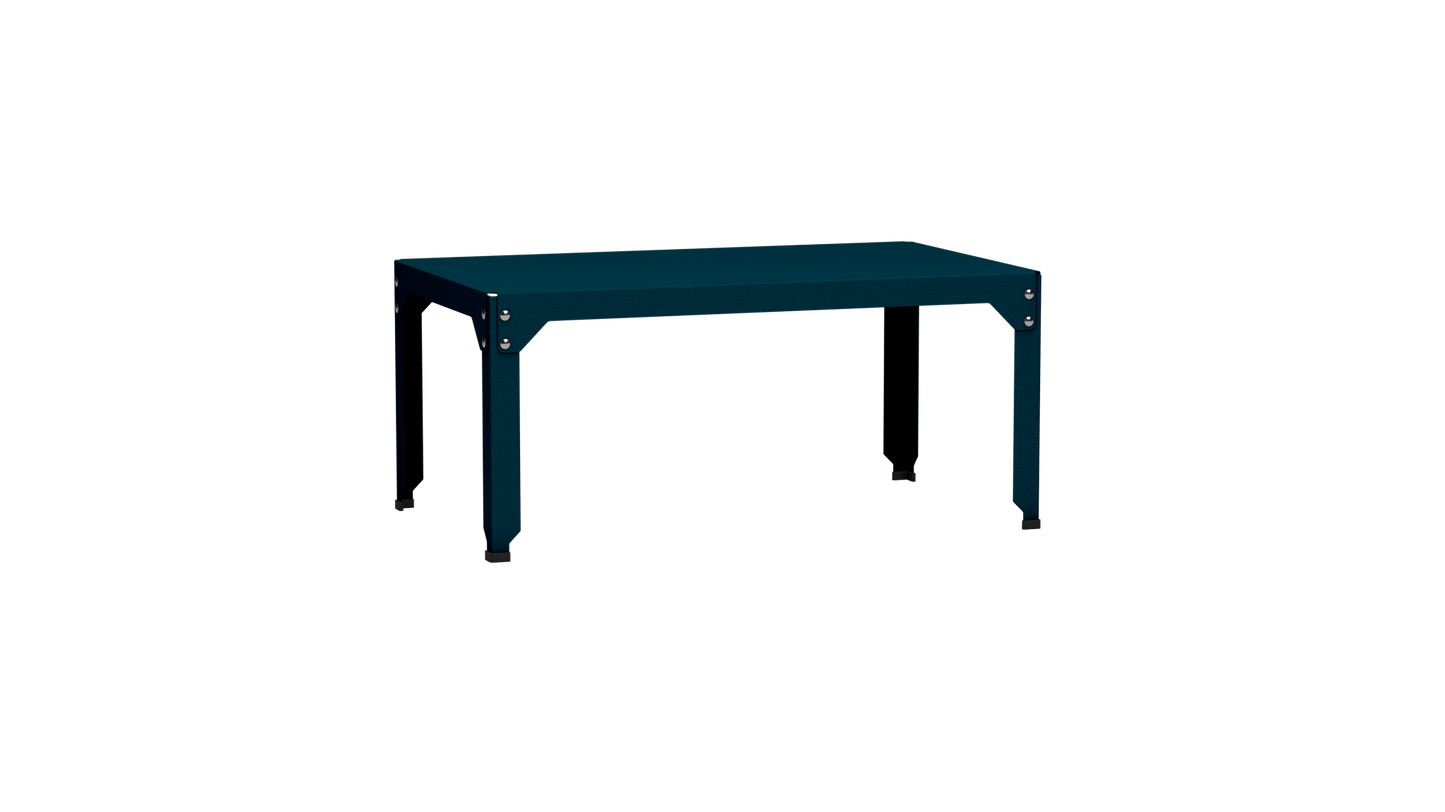 Table basse rectangulaire 100x60cm Design modulable en acier galvanisé Hegoa - MATIERE GRISE - La Maison MilanaiseTABLEBASSEHEGOA42Canard 11545cm