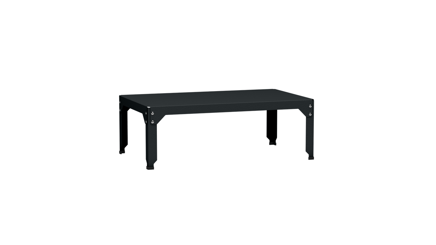 Table basse rectangulaire 100x60cm Design modulable en acier galvanisé Hegoa - MATIERE GRISE - La Maison MilanaiseTABLEBASSEHEGOA9Anthracite 22235cm