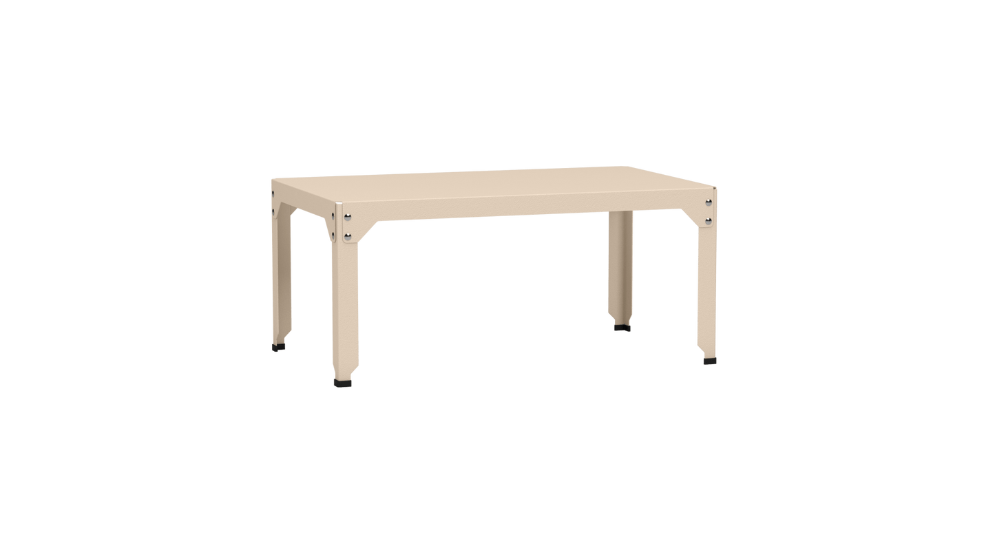 Table basse rectangulaire 100x60cm Design modulable en acier galvanisé Hegoa - MATIERE GRISE - La Maison MilanaiseTABLEBASSEHEGOA2Eggshell 16145cm