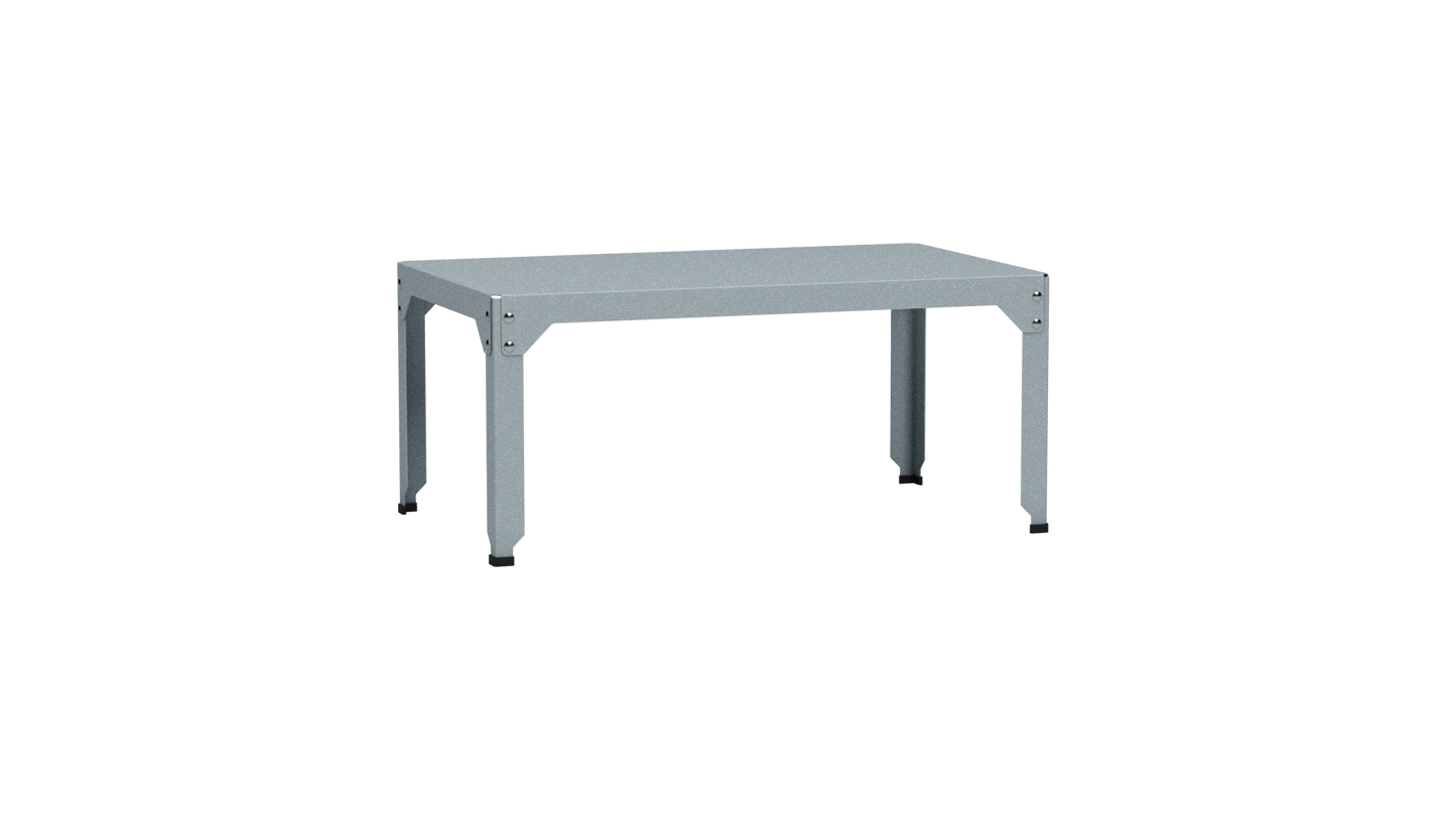 Table basse rectangulaire 100x60cm Design modulable en acier galvanisé Hegoa - MATIERE GRISE - La Maison MilanaiseTABLEBASSEHEGOA75Nuage 00245cm