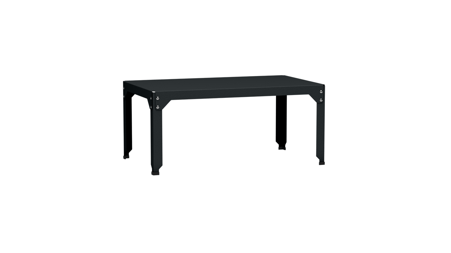 Table basse rectangulaire 100x60cm Design modulable en acier galvanisé Hegoa - MATIERE GRISE - La Maison MilanaiseTABLEBASSEHEGOA10Anthracite 22245cm