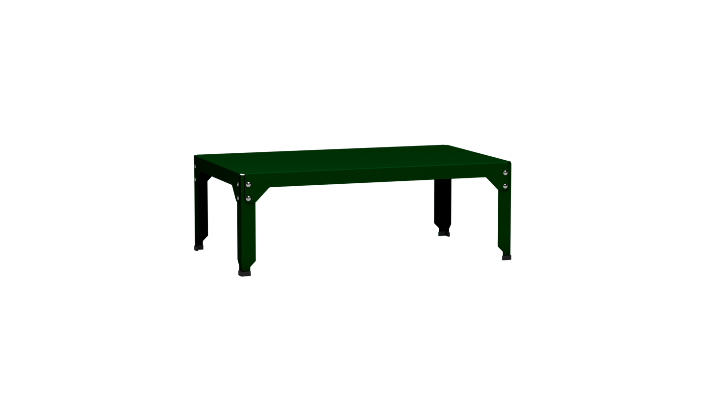 Table basse rectangulaire 100x60cm Design modulable en acier galvanisé Hegoa - MATIERE GRISE - La Maison MilanaiseTABLEBASSEHEGOA53Canopée 12435cm