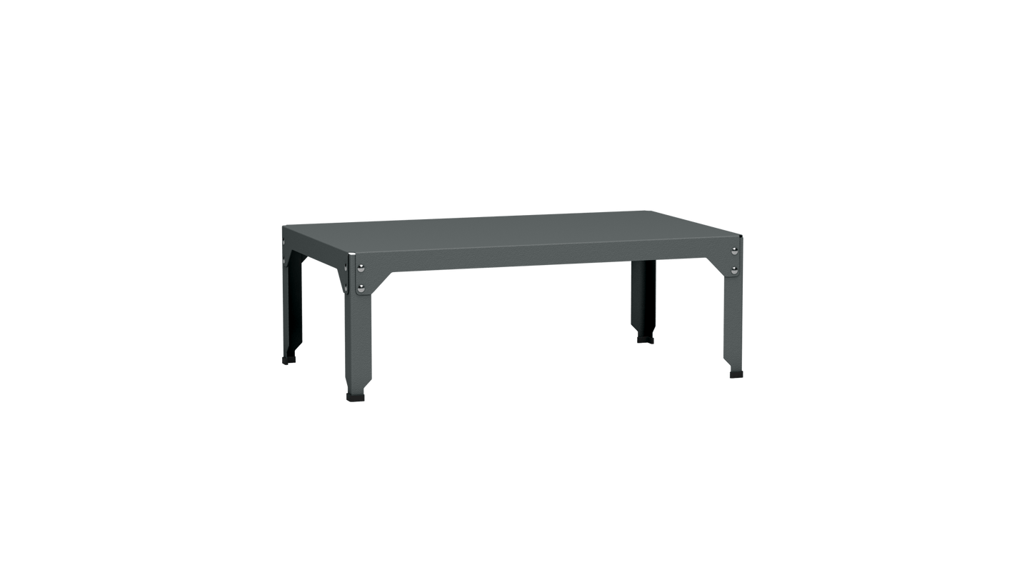 Table basse rectangulaire 100x60cm Design modulable en acier galvanisé Hegoa - MATIERE GRISE - La Maison MilanaiseTABLEBASSEHEGOA7Orage 22135cm