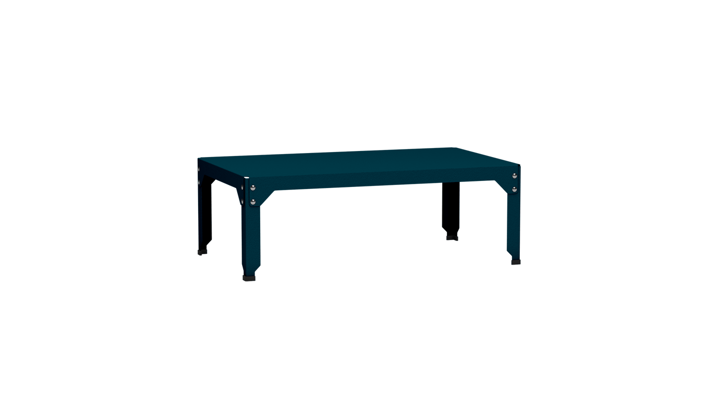 Table basse rectangulaire 100x60cm Design modulable en acier galvanisé Hegoa - MATIERE GRISE - La Maison MilanaiseTABLEBASSEHEGOA41Canard 11535cm