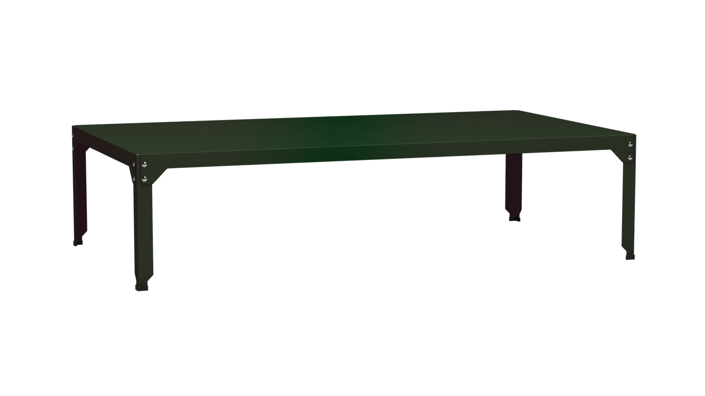 Table basse rectangulaire 180x100cm Design modulable en acier galvanisé Hegoa - MATIERE GRISE - La Maison MilanaiseTABLEBASSEHEGOA66dJekyll 12345cm