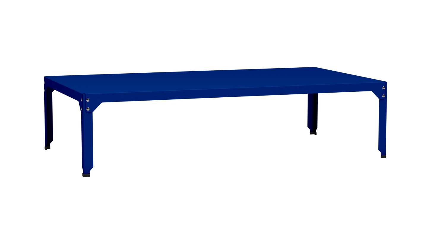 Table basse rectangulaire 180x100cm Design modulable en acier galvanisé Hegoa - MATIERE GRISE - La Maison MilanaiseTABLEBASSEHEGOA44ooBleu pur 11245cm
