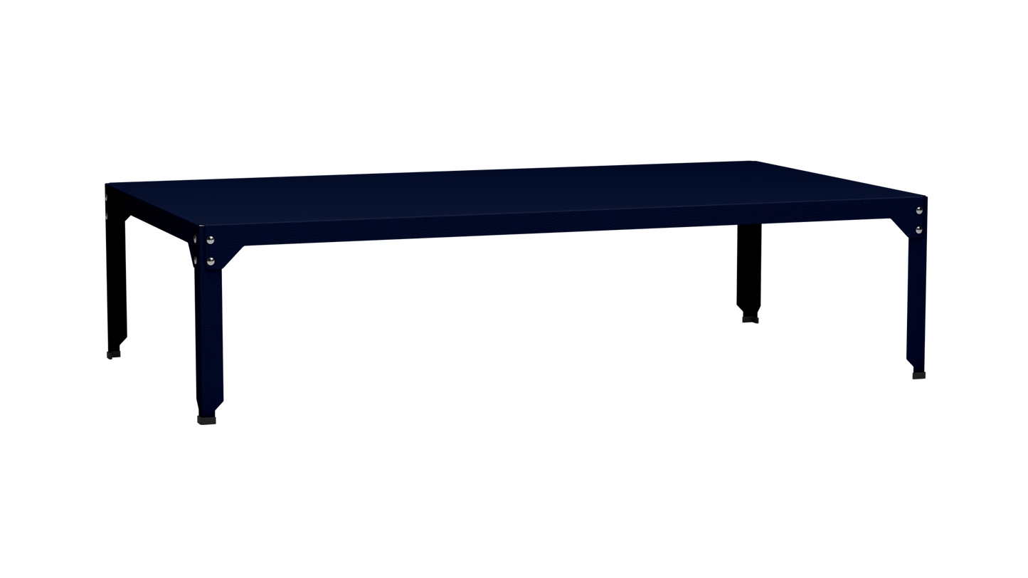 Table basse rectangulaire 180x100cm Design modulable en acier galvanisé Hegoa - MATIERE GRISE - La Maison MilanaiseTABLEBASSEHEGOA14dNuit 11445cm