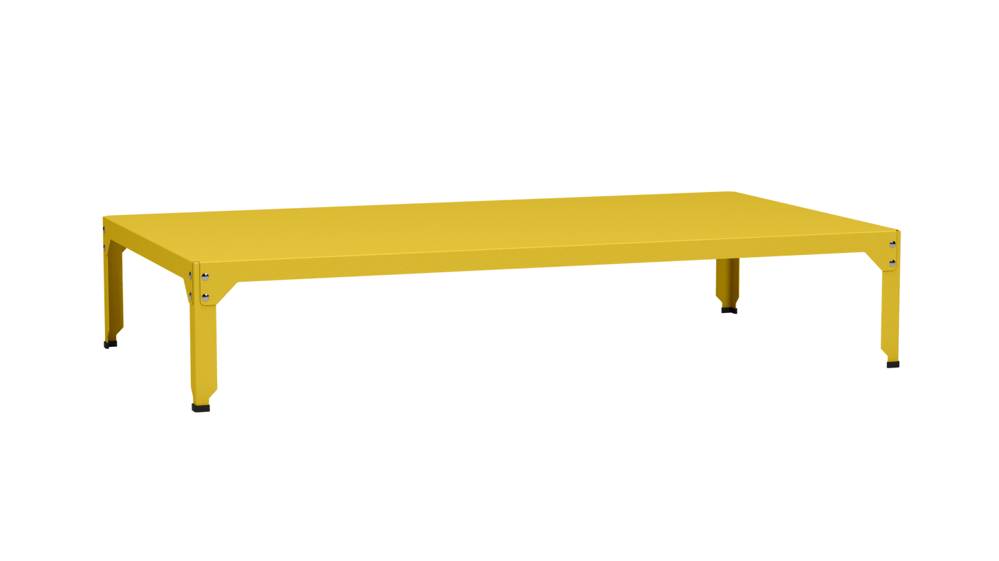 Table basse rectangulaire 180x100cm Design modulable en acier galvanisé Hegoa - MATIERE GRISE - La Maison MilanaiseTABLEBASSEHEGOA57rPoussin 01435cm