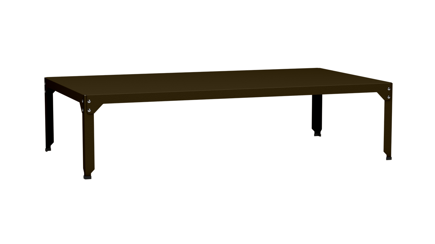 Table basse rectangulaire 180x100cm Design modulable en acier galvanisé Hegoa - MATIERE GRISE - La Maison MilanaiseTABLEBASSEHEGOA73lBronze 18145cm