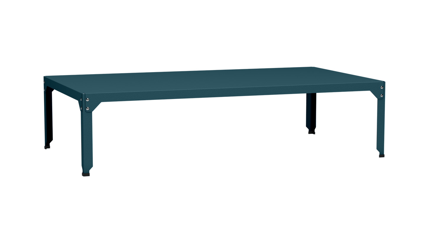 Table basse rectangulaire 180x100cm Design modulable en acier galvanisé Hegoa - MATIERE GRISE - La Maison MilanaiseTABLEBASSEHEGOA48ttHoule 11645cm