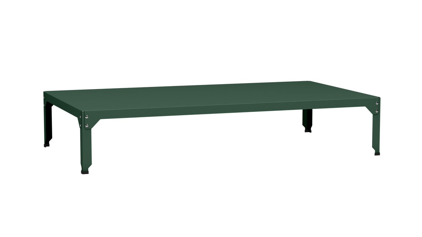 Table basse rectangulaire 180x100cm Design modulable en acier galvanisé Hegoa - MATIERE GRISE - La Maison MilanaiseTABLEBASSEHEGOA17pOlive 12135cm