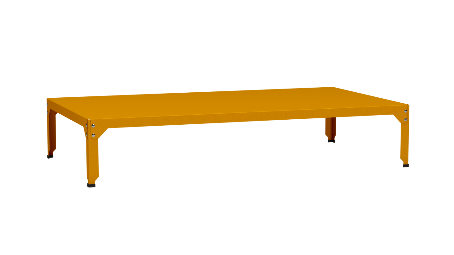 Table basse rectangulaire 180x100cm Design modulable en acier galvanisé Hegoa - MATIERE GRISE - La Maison MilanaiseTABLEBASSEHEGOA59ySafran 13135cm