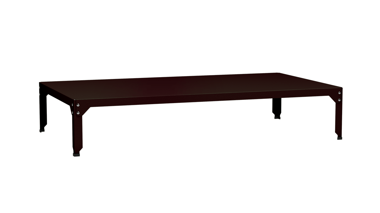 Table basse rectangulaire 180x100cm Design modulable en acier galvanisé Hegoa - MATIERE GRISE - La Maison MilanaiseTABLEBASSEHEGOA61iViolet de Mars 17135cm