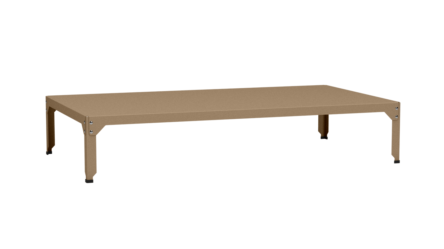 Table basse rectangulaire 180x100cm Design modulable en acier galvanisé Hegoa - MATIERE GRISE - La Maison MilanaiseTABLEBASSEHEGOA21ySable 01835cm