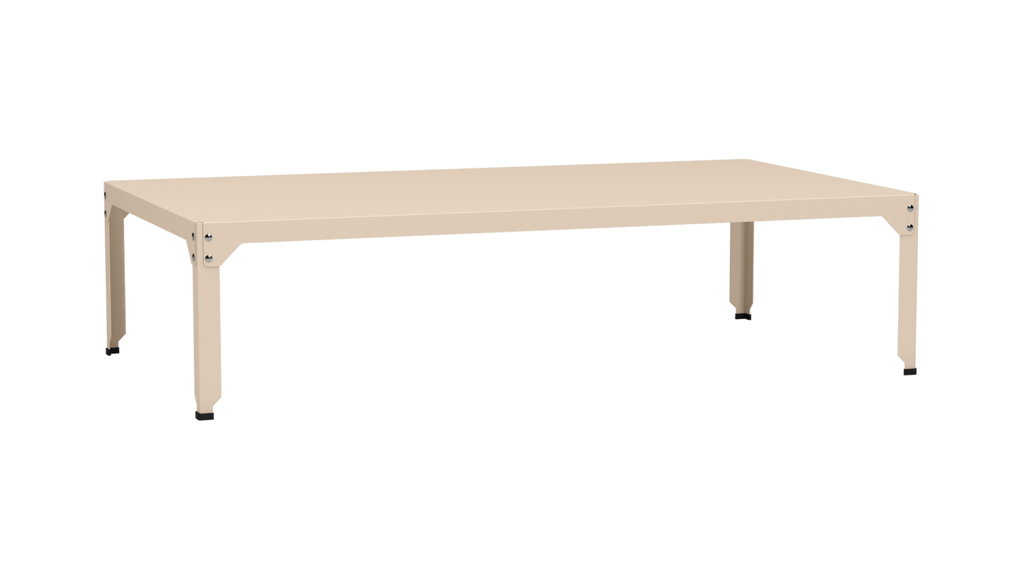Table basse rectangulaire 180x100cm Design modulable en acier galvanisé Hegoa - MATIERE GRISE - La Maison MilanaiseTABLEBASSEHEGOA2bEggshell 16145cm