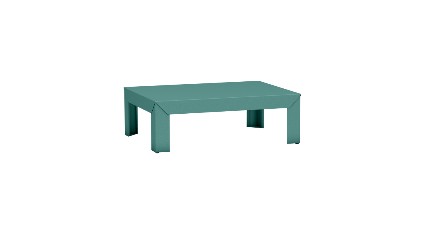 Table basse rectangulaire en métal 90cm Zef - MATIERE GRISE - La Maison MilanaiseCeladon 006Intérieur