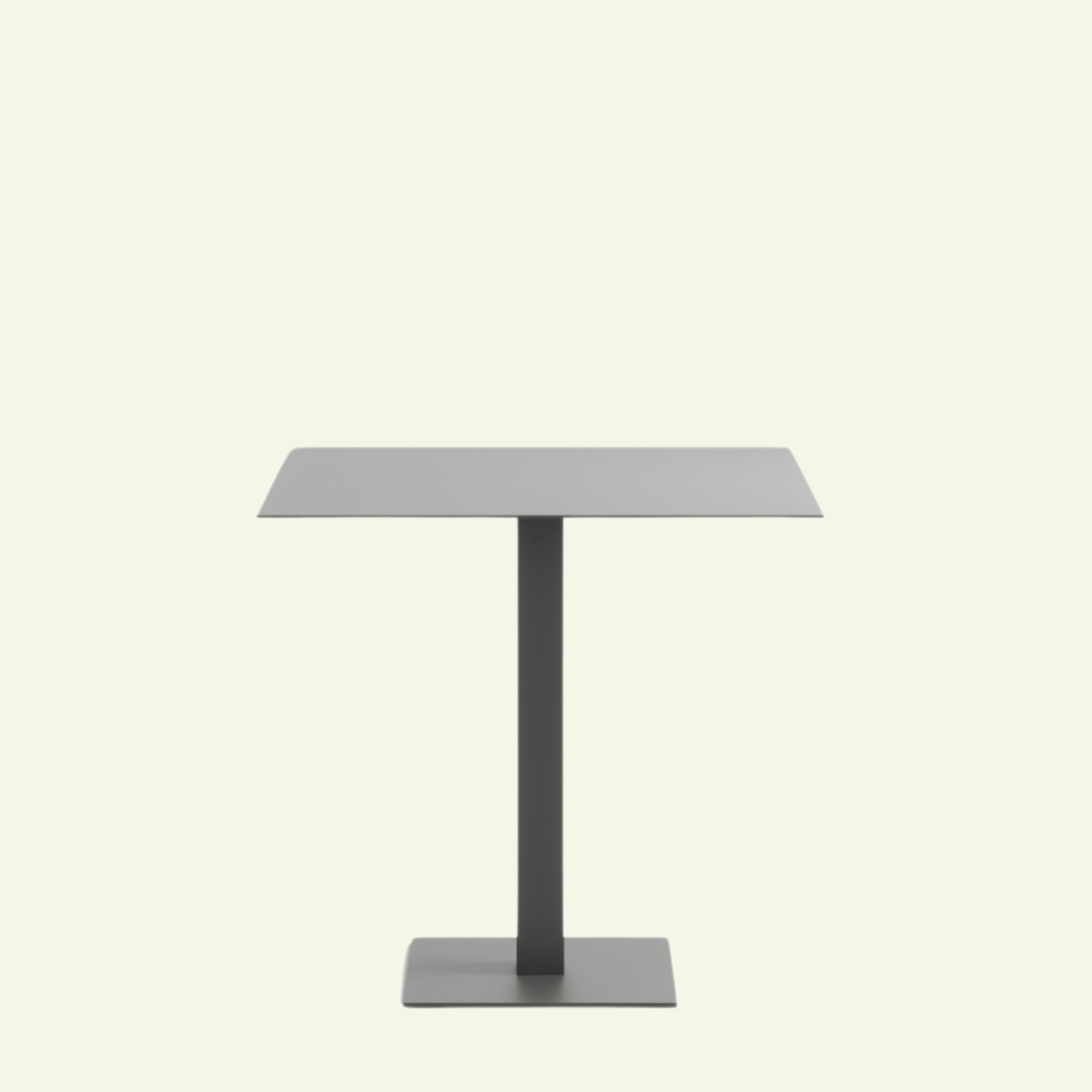 Table BISTROT – Métal noir ou céramique Venice Ivory – IMPERIAL LINE - La Maison MilanaiseBISTROT - 1Métal Noir60x60cm