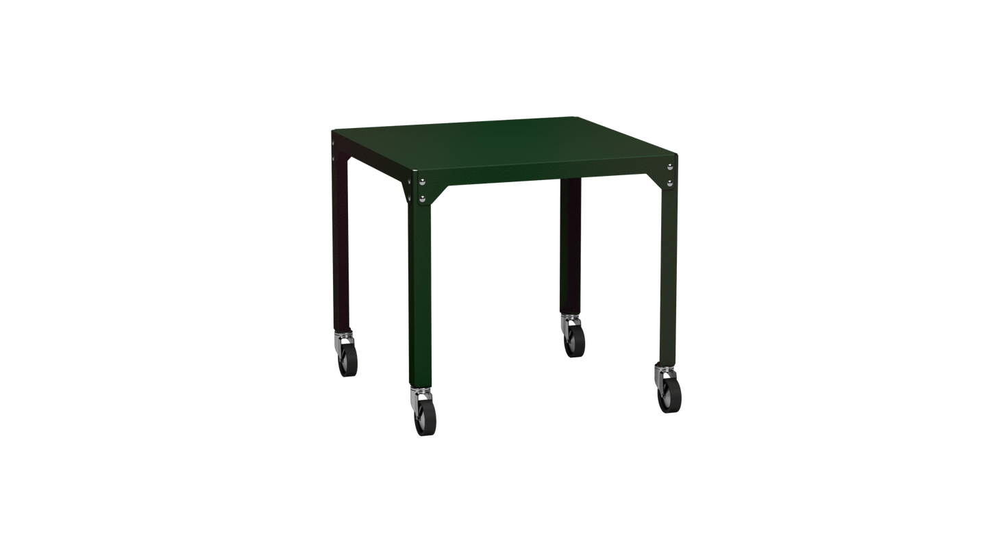 Table carrée en acier galvanisé 79cm Hegoa - MATIERE GRISE - La Maison MilanaiseTABLECARRE79HEGOAJekyll 123Avec roulettes