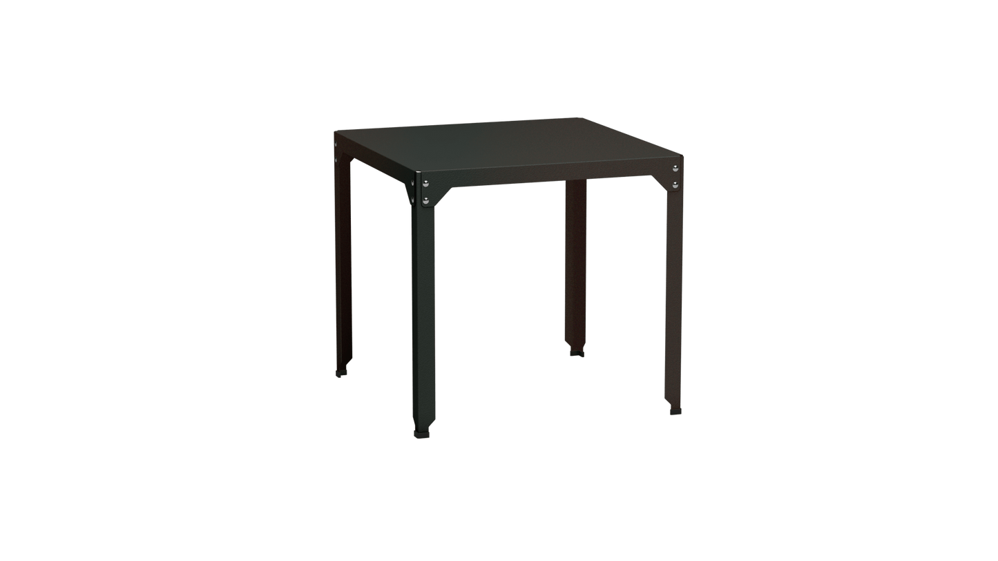 Table carrée en acier galvanisé 79cm Hegoa - MATIERE GRISE - La Maison MilanaiseTABLECARRE79HEGOAWinners 223Sans roulettes