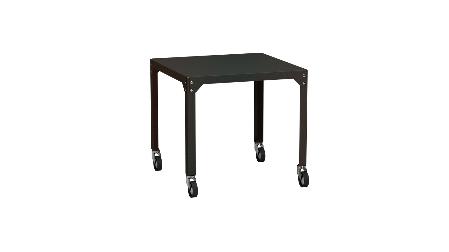Table carrée en acier galvanisé 79cm Hegoa - MATIERE GRISE - La Maison MilanaiseTABLECARRE79HEGOAWinners 223Avec roulettes